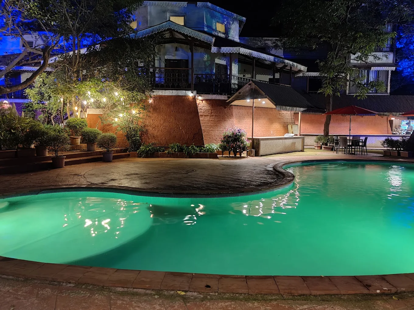 Westend Hotel Matheran surrounded by forest in the car-free hill station of Matheran